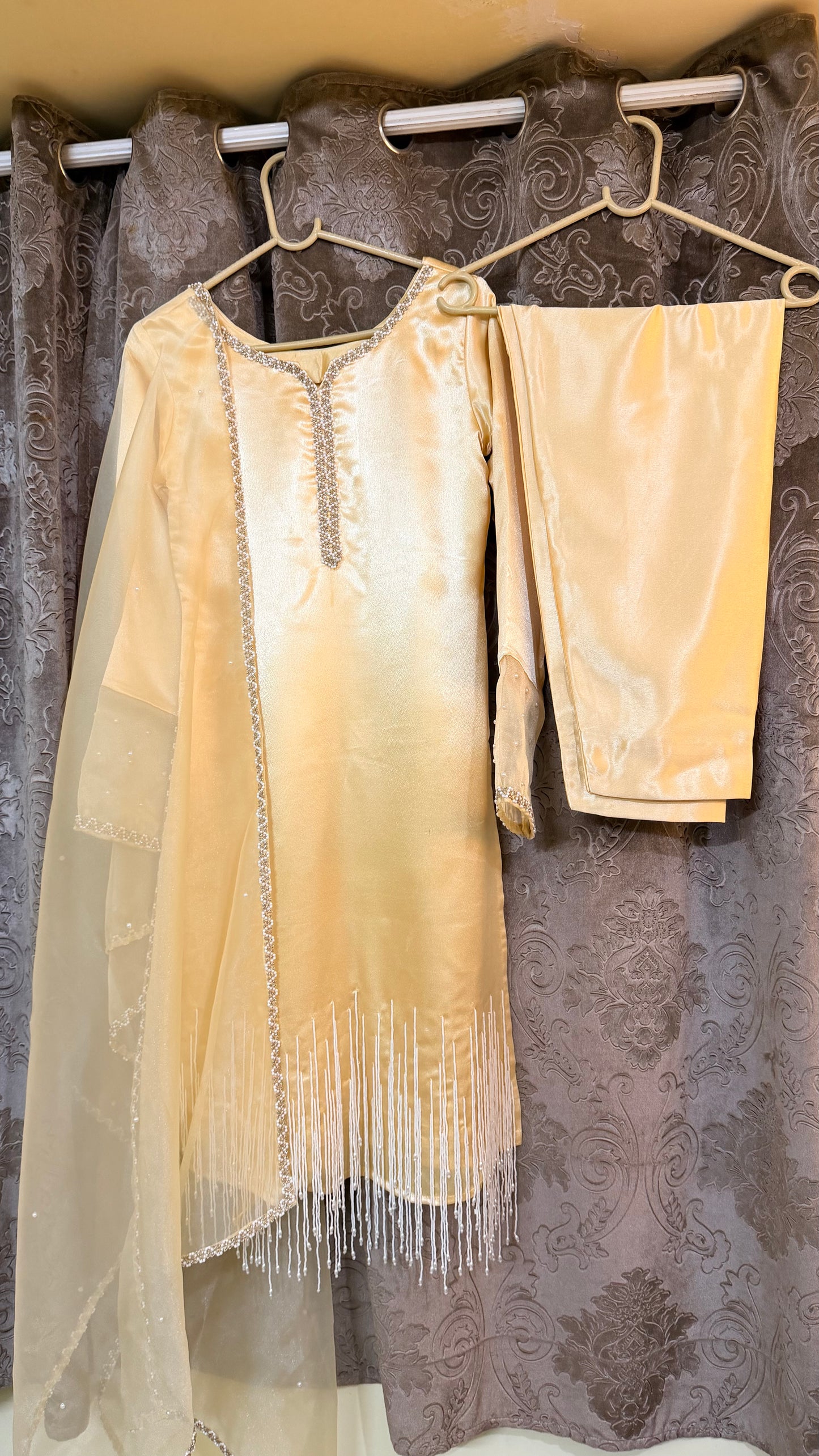 Long Tassels Salwar Kameez