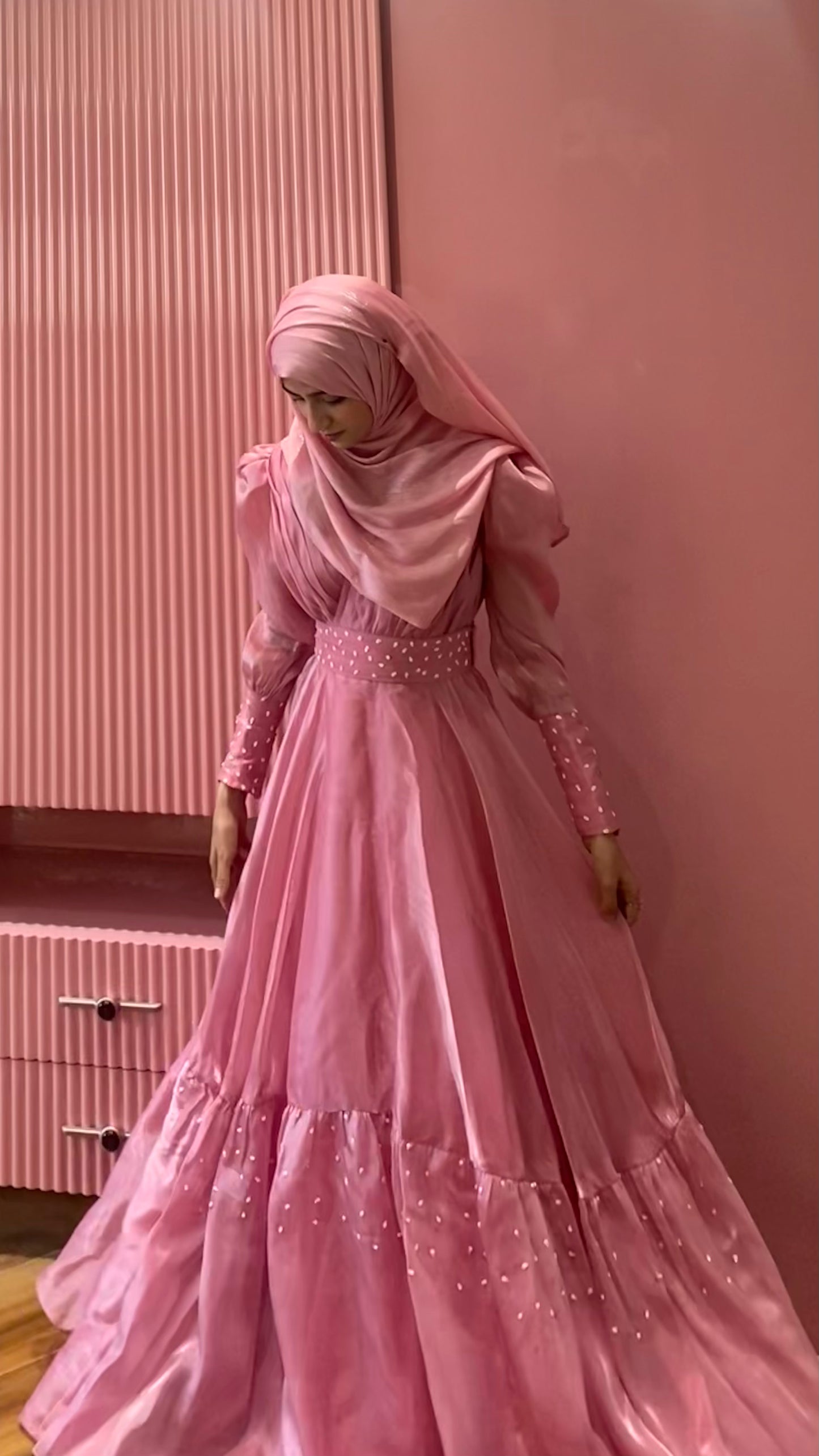 Jimmy Choo Full Flair Princess Gown