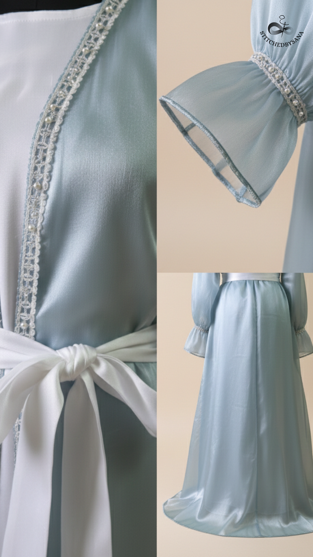Jimmy Choo Double Shrug Abaya